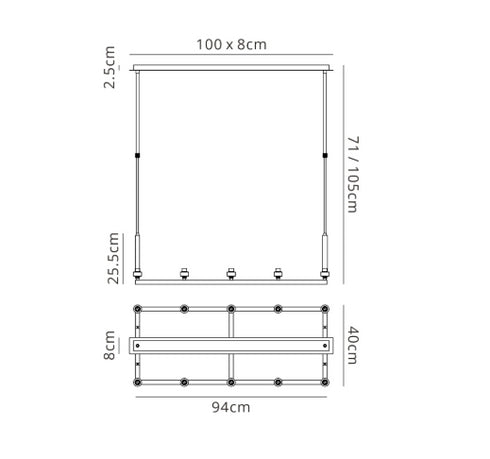 Ella Telescopic Ceiling Light